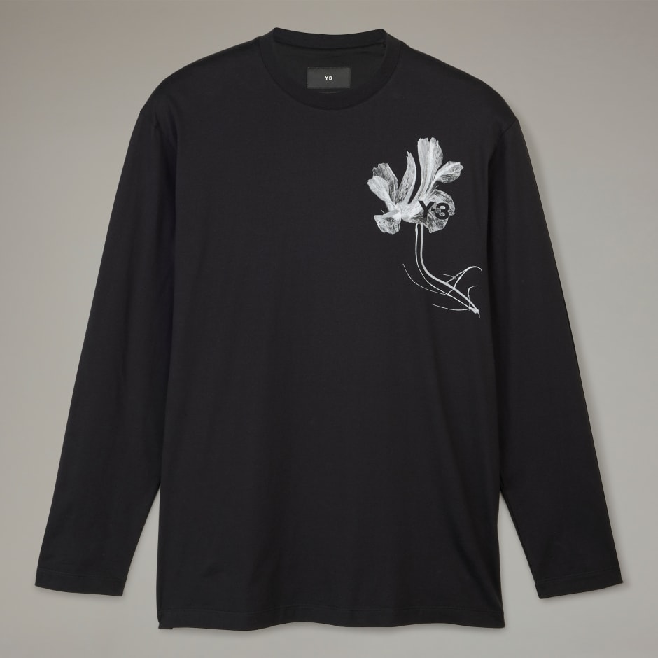 Y-3 Graphic Long Sleeve Tee