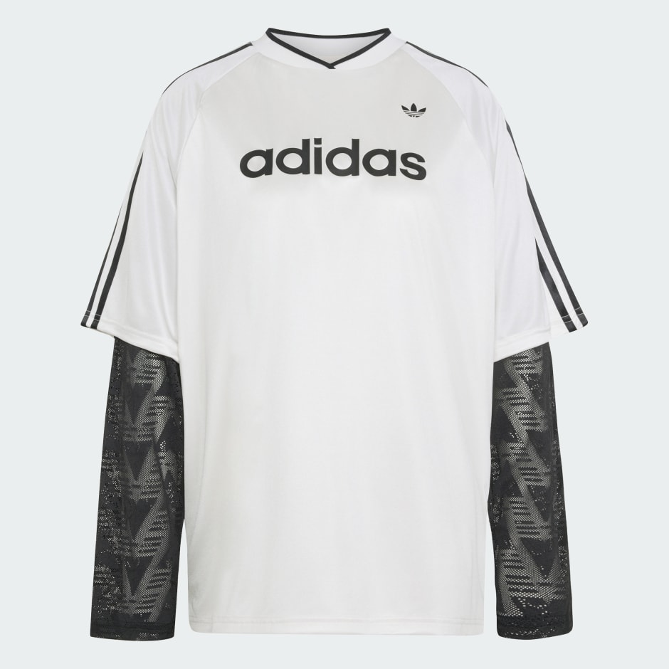 TRICOU DIN DANTELĂ CU M&Acirc;NECĂ LUNGĂ