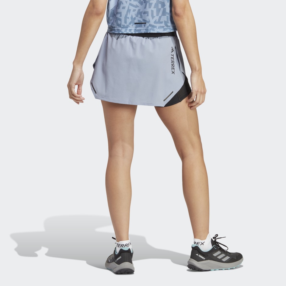 adidas Terrex Agravic Pro Trail Running Skirt - Purple | adidas OM