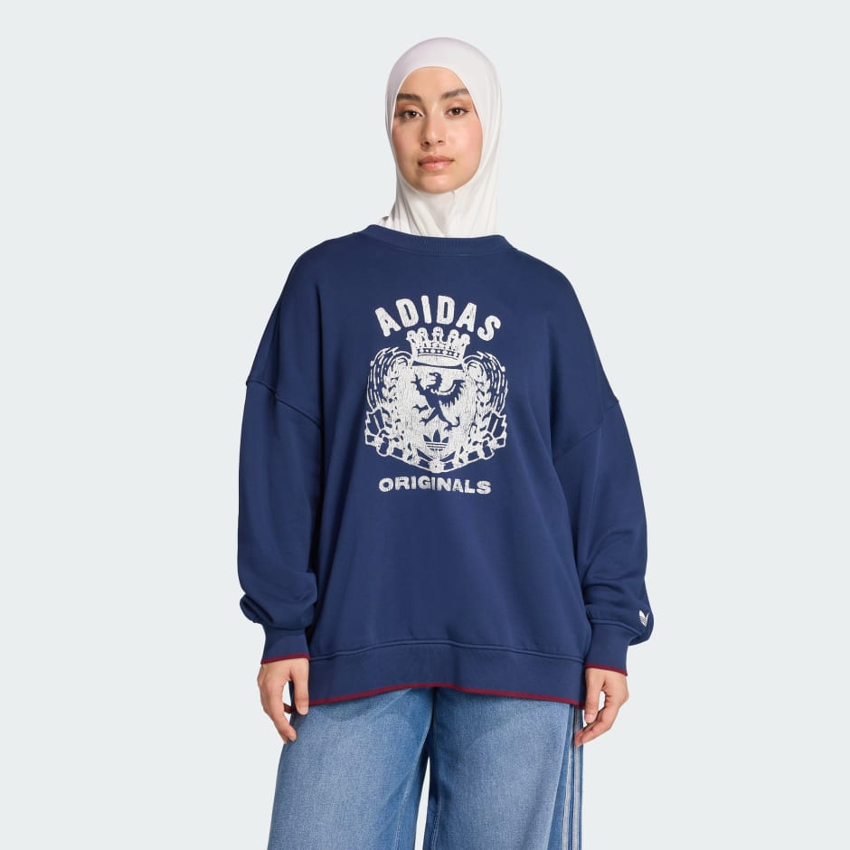 Graphic Crest Sweatshirt