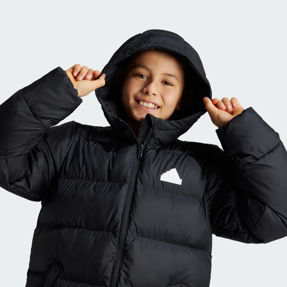 Future Icons Long Padded Jacket Kids