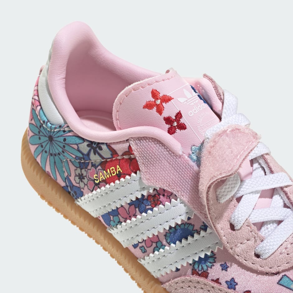 PANTOFI SPORT ADIDAS LIBERTY LONDON SAMBA OG CU &Icirc;NCHIDERE CONFORTABILĂ ȘI ȘIRETURI ELASTICE