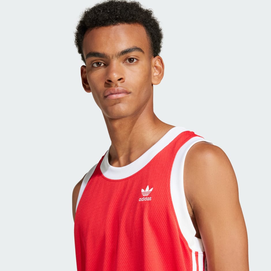 Mrežasta majica bez rukava Adicolor