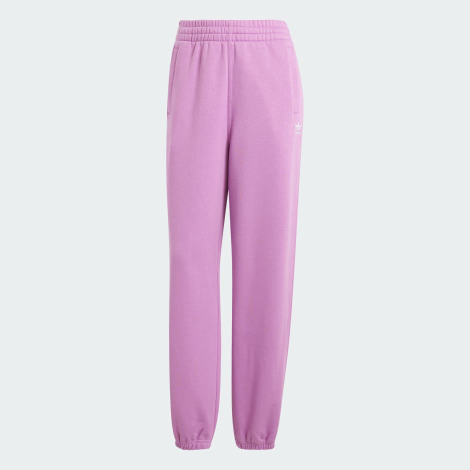 Pantaloni jogger largi din fleece Essentials