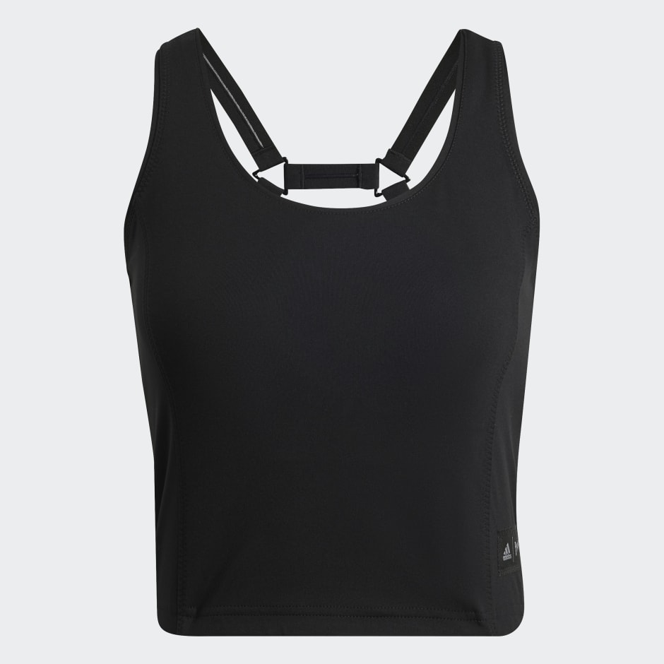 Parley Run for the Oceans Cropped Tank Top