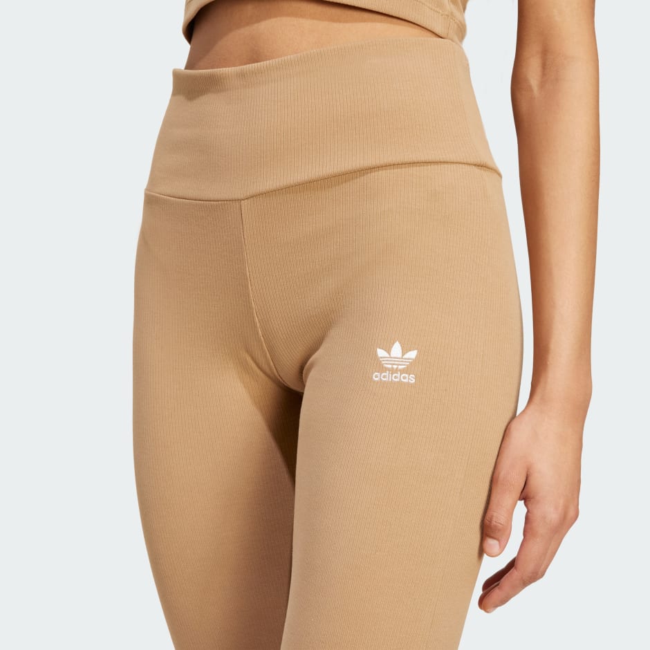 Essentials Rib Flared Leggings