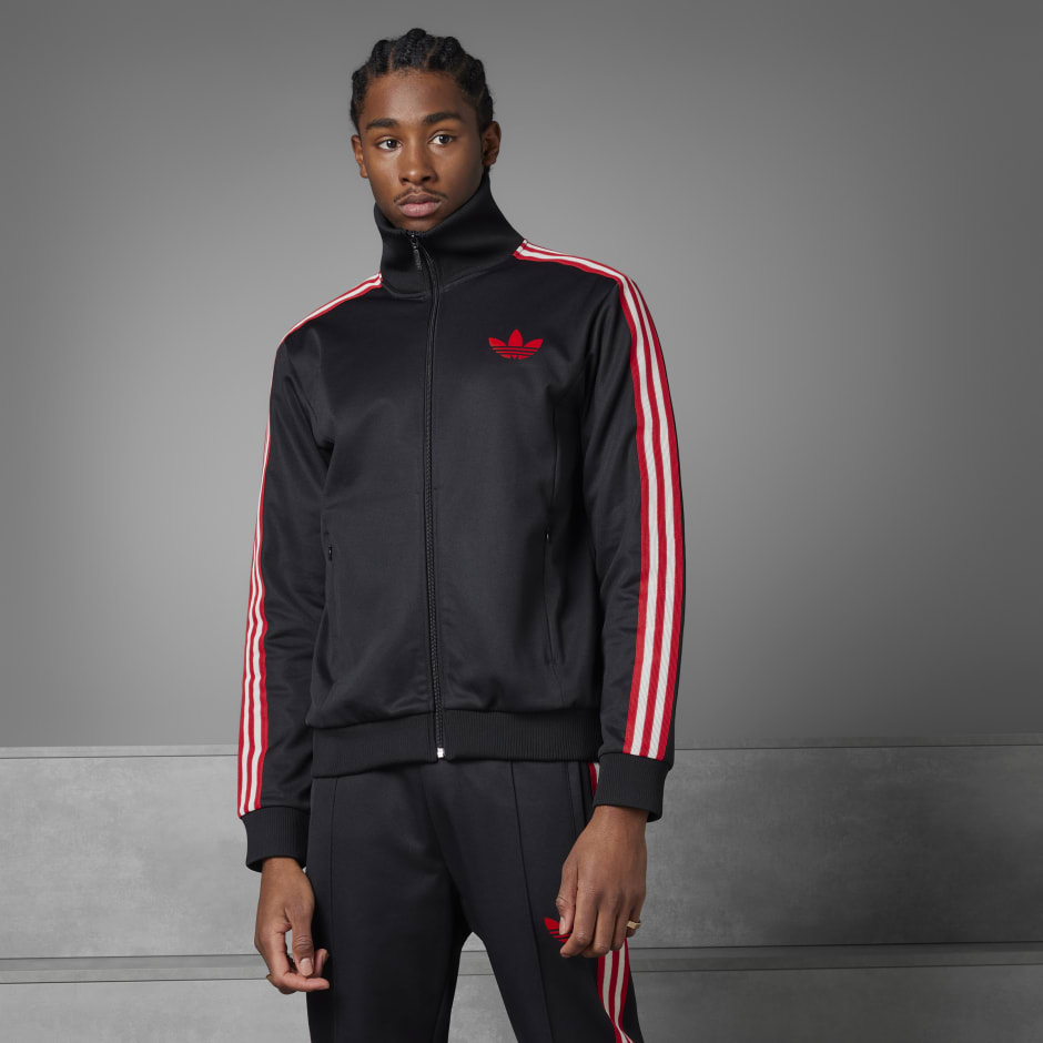 Men's Clothing - Ajax Amsterdam OG Track Jacket - Black | adidas Egypt