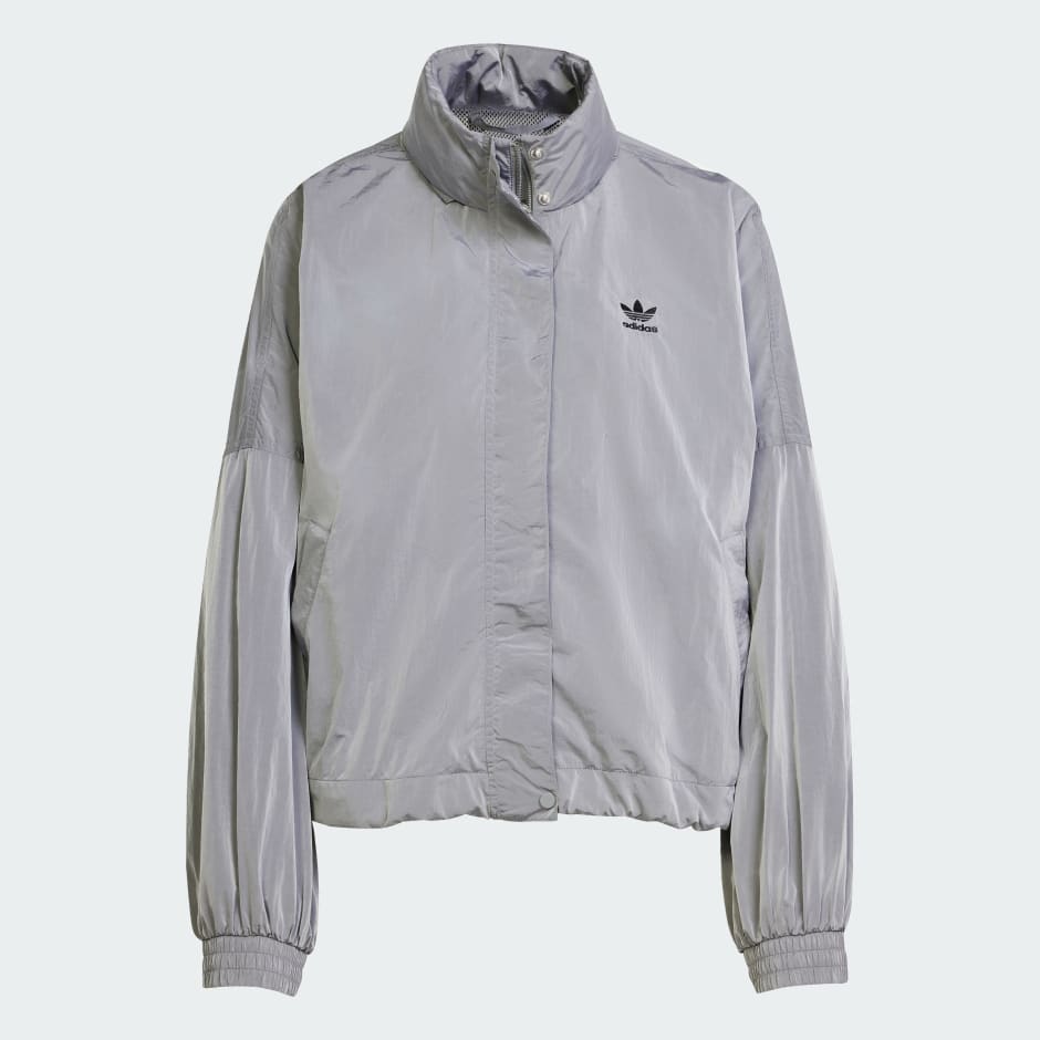 Adicolor Woven Nylon Outline Trefoil Windbreaker