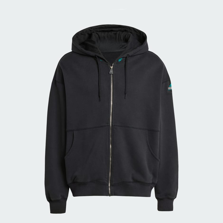 Majica od flisa s kapuljačom i patentnim zatvaračem po cijeloj duljini  EQT