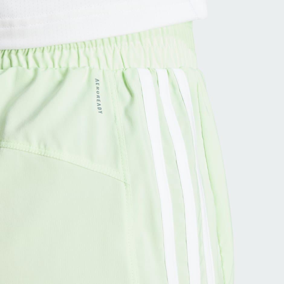 Pacer Training 3-Stripes Woven High-Rise Shorts