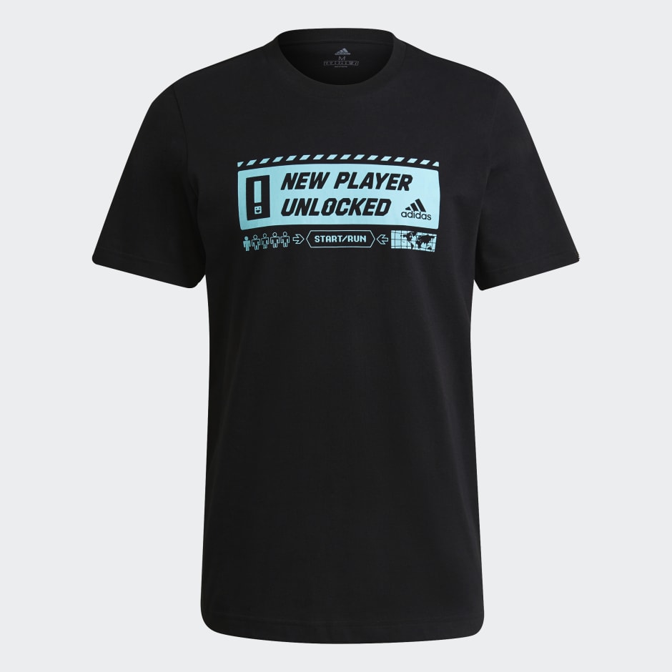 Esports New Player Unlocked Graphic Tee image number null