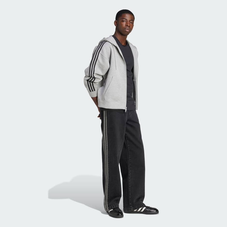 Sweat-shirt à capuche oversize adidas Adicolor Spacer