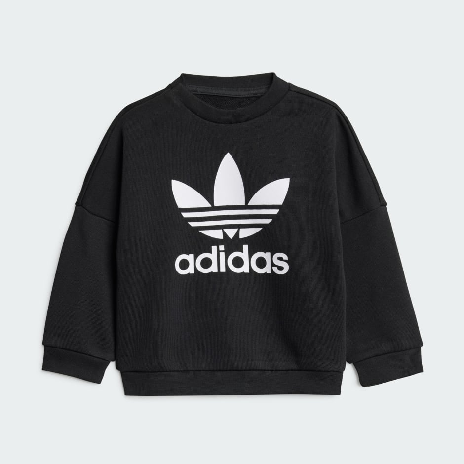 Loose Crew Flared Leggings Set