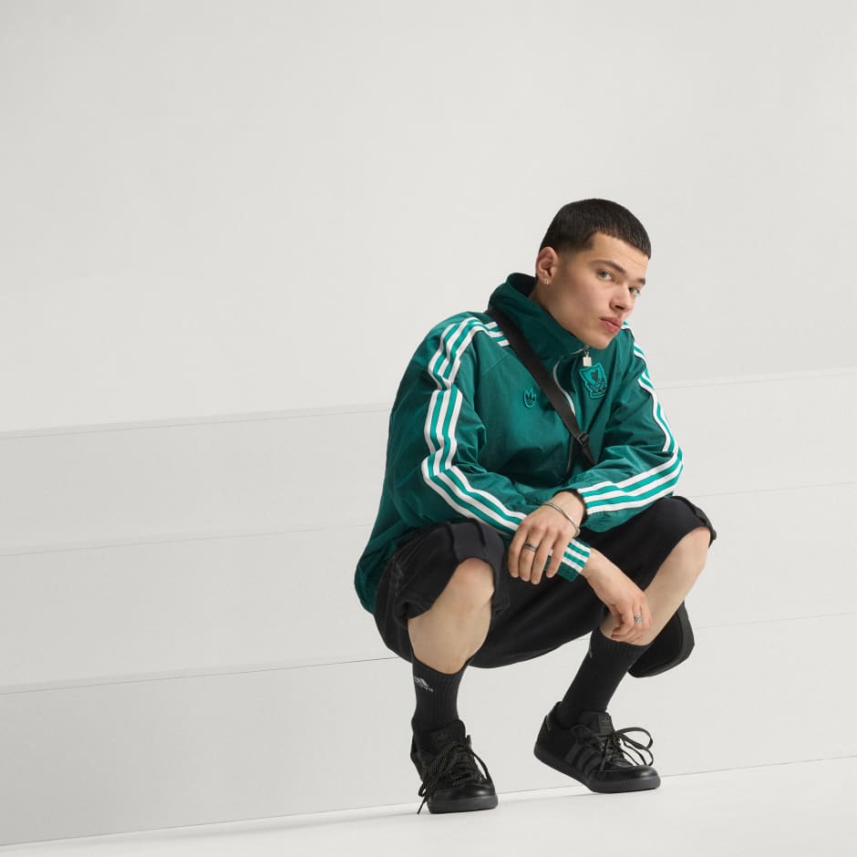 Jakna s poluzatvaračem Liverpool FC Terrace Icons