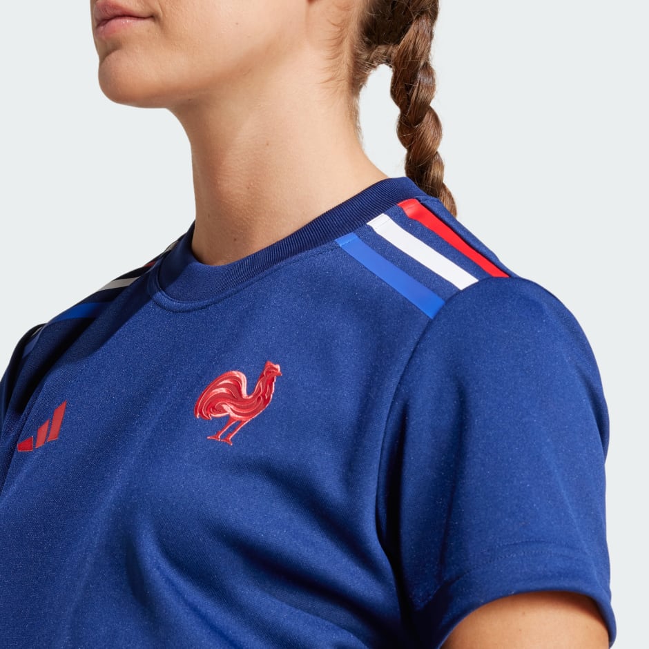 Tricou de suporter al echipei de rugby a Franței pe teren propriu