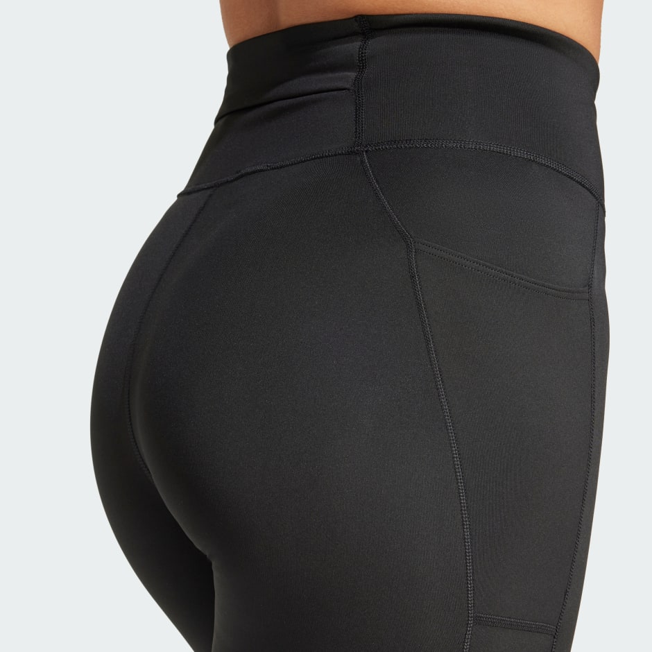 Clothing - Own the Run Full-Length Leggings - Black | adidas South Africa