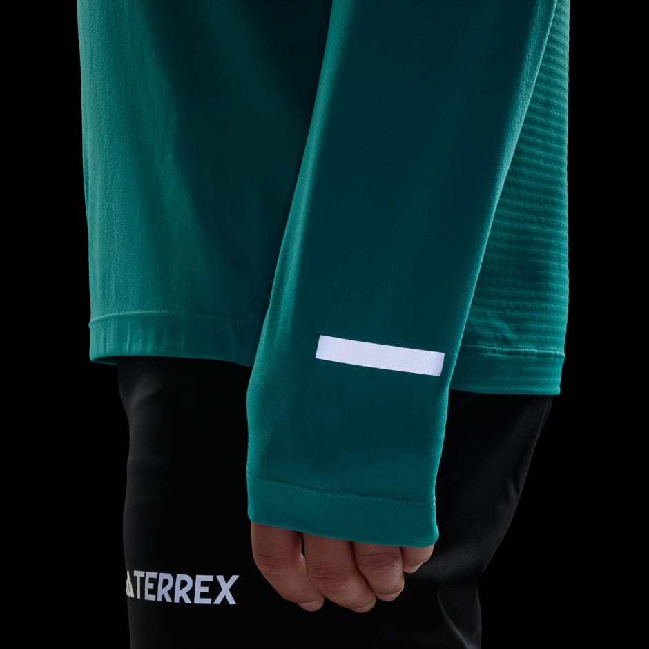 Bluză cu m&acirc;necă lungă și fermoar 1/2 Terrex Xperior