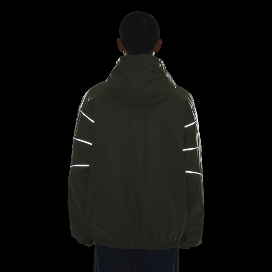 PU Oversized Jacket Pad