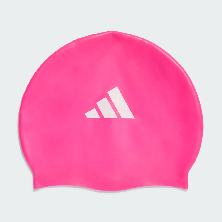 adidas adidas 3-Stripes Swim Cap Kids Pink adidas UAE