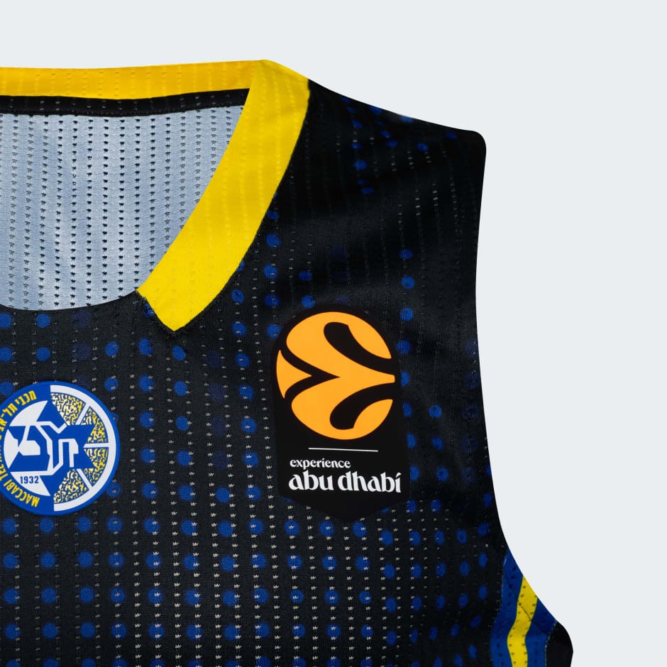 גופיית משחק כדורסל שלישית מכבי תל אביב 25/26