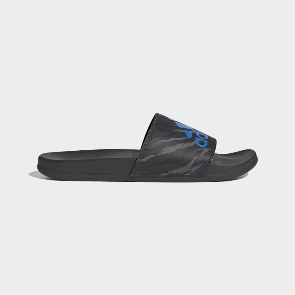 Shoes Adilette Comfort Slides Grey adidas Saudi Arabia