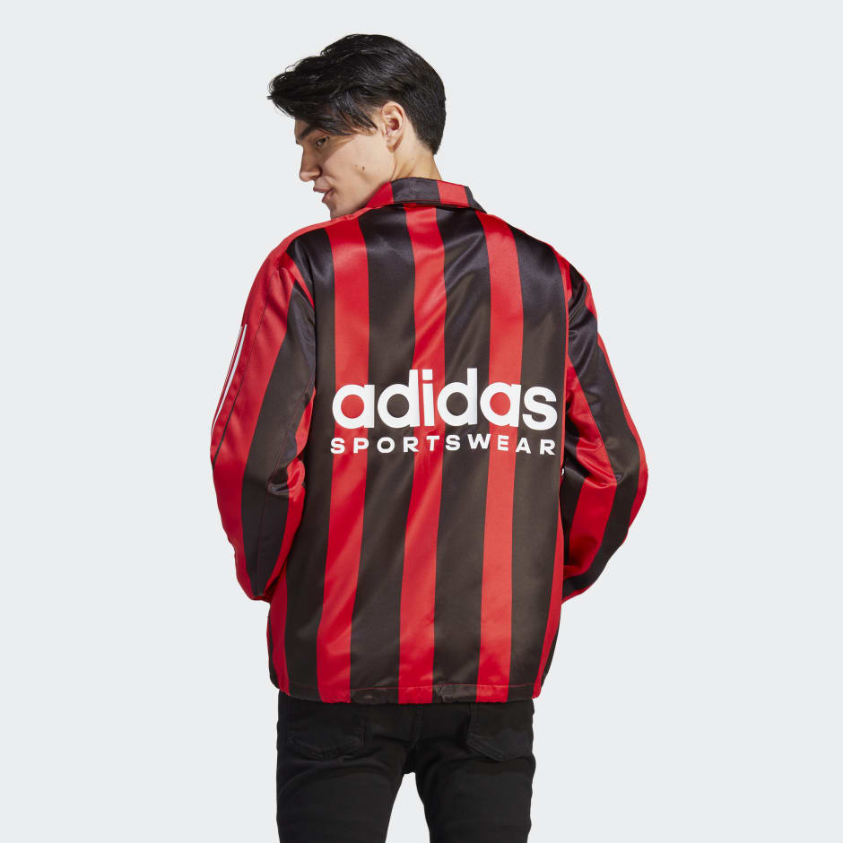 Adidas red 2024 jacket mens