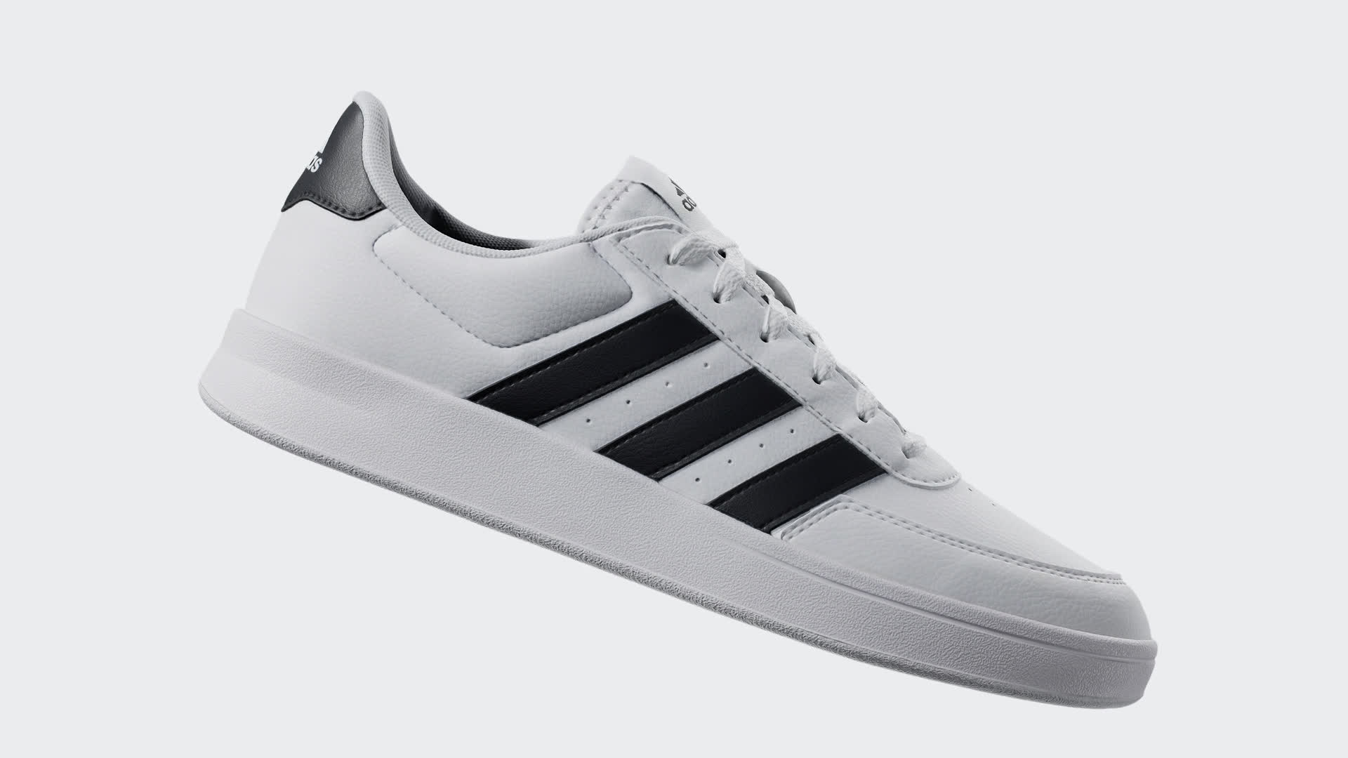 White and black orders shoes adidas