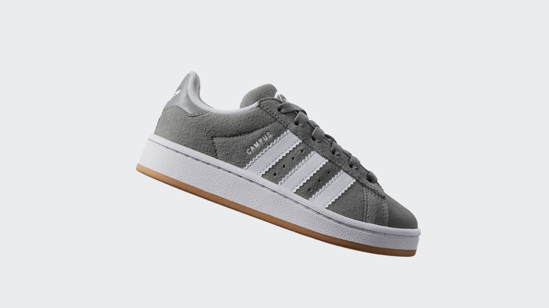 adidas Campus 00s Elastic Lace Shoes Kids - Grey | Free
