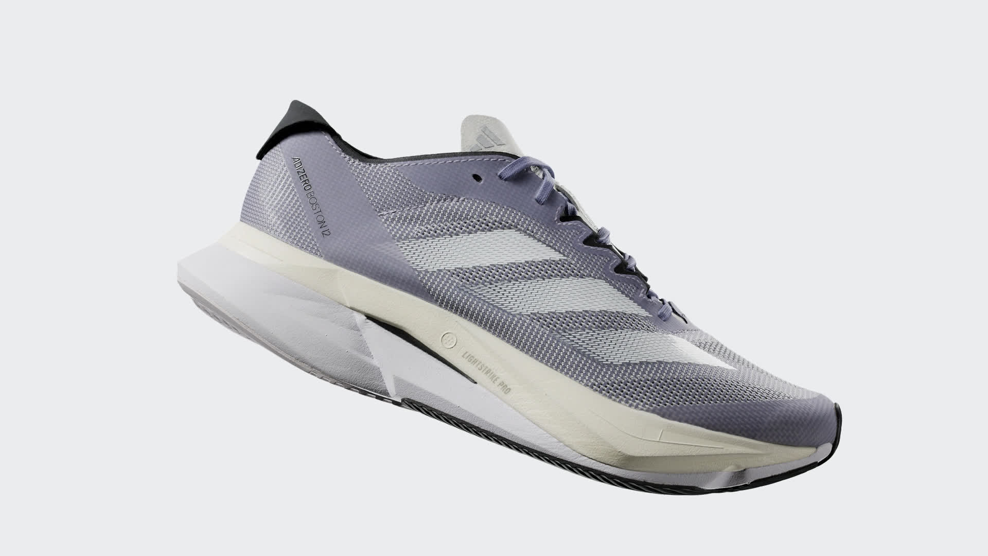 adidas Adizero Boston 12 Running Shoes - Purple | Women's Running