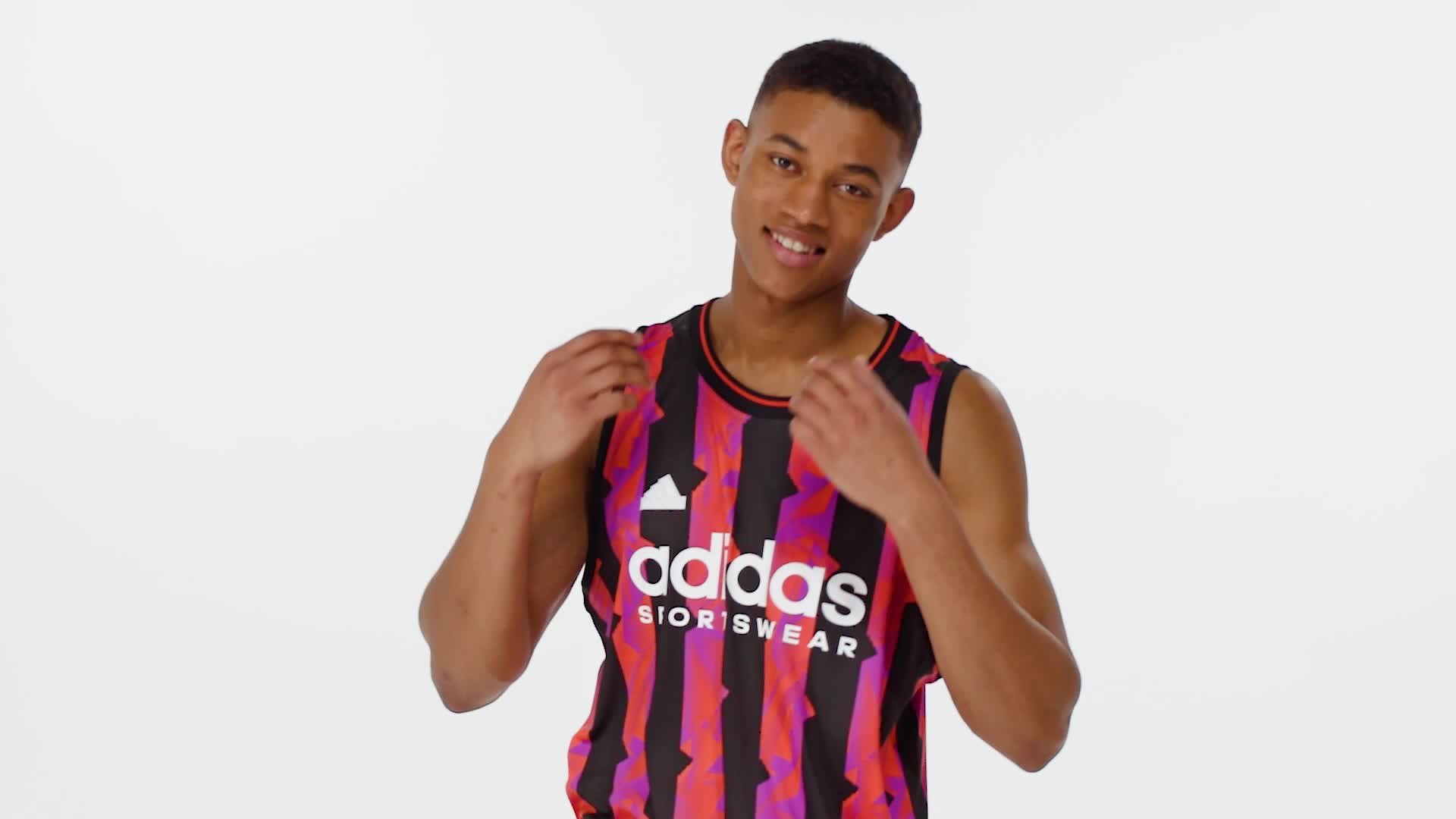 ★★Adairs★★ Tiro Tank Top Black Purple IX1341 adidas Sportswear - House of Tiro Tank Top - Purple | adidas