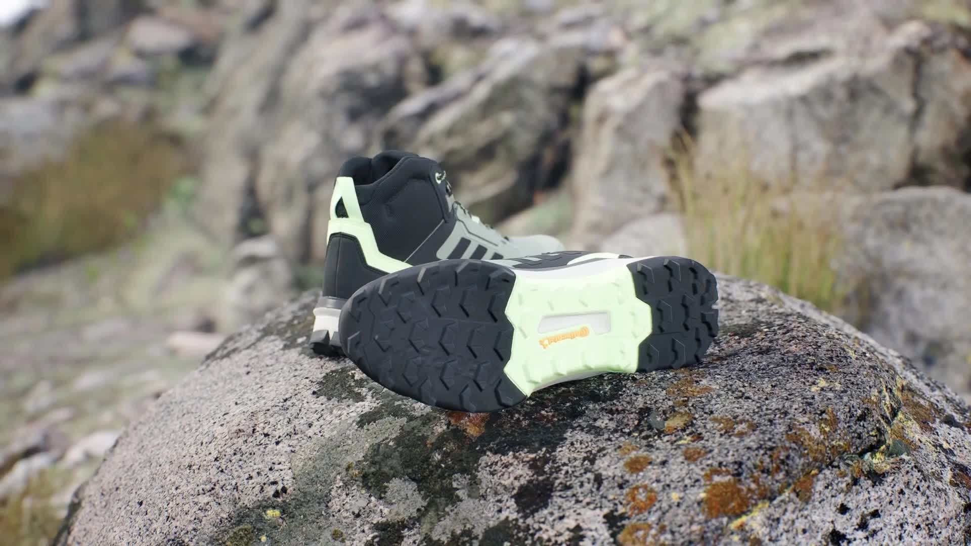 adidas Men's Hiking Terrex AX4 Mid GORE-TEX Hiking Shoes 