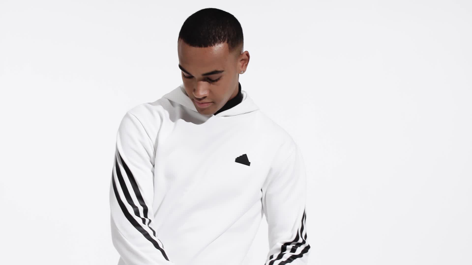 Adidas tango layered outlet hoodie