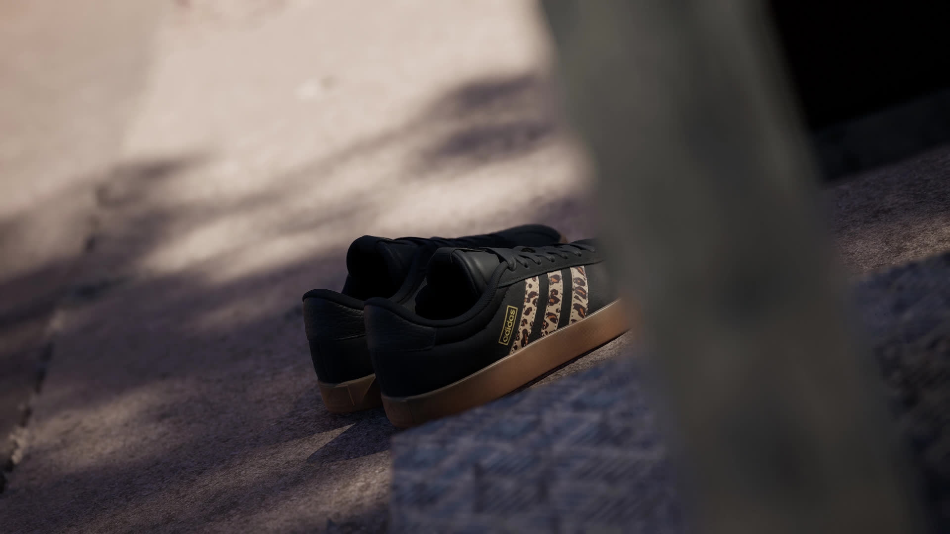adidas VL Court 3.0 Sneakers - Black | Free Shipping with