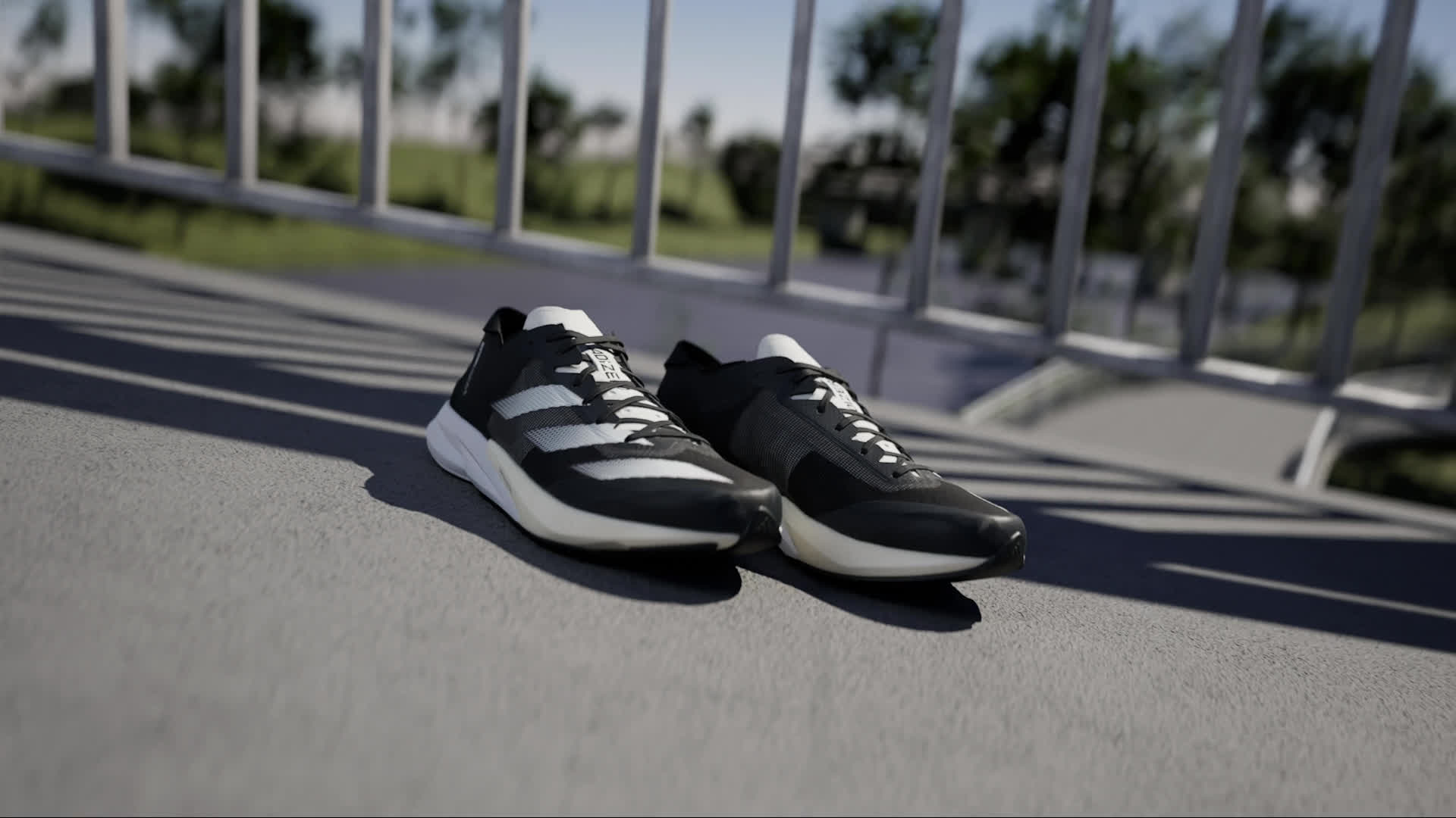 adidas Adizero Adios 8 Running Shoes - Grey | Men's Running 