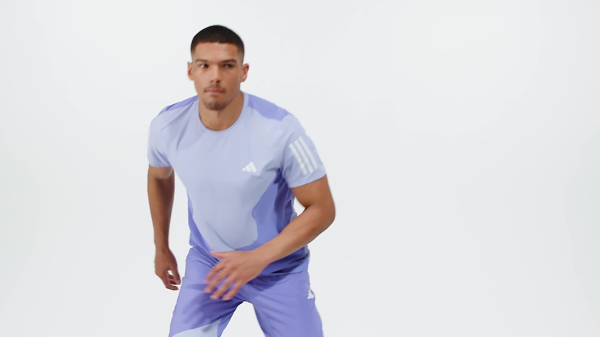 adidas Running Own The Run カラーブロック 半袖Tシャツ 送関込 アディダス オウン ザ ラン カラーブロック AEROREADY 半袖T