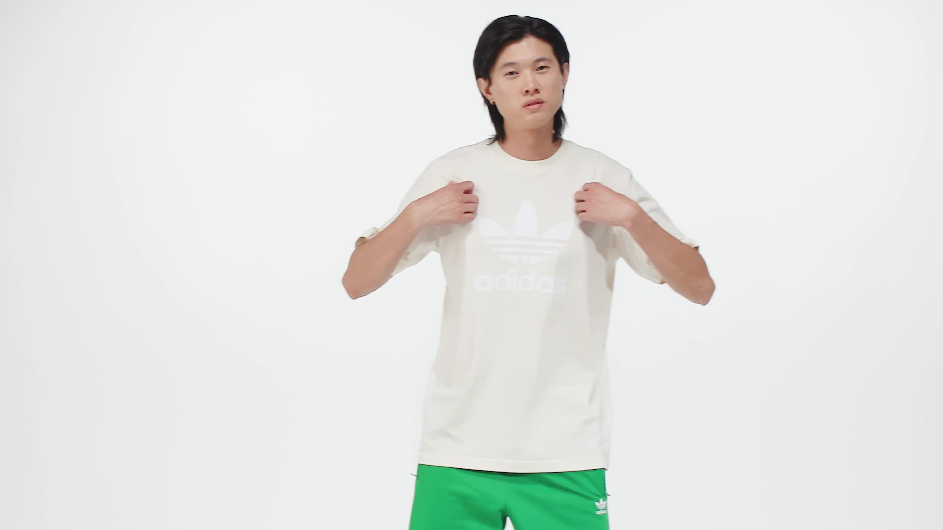 アディダス アディカラー トレフォイル 半袖Tシャツ - ホワイト