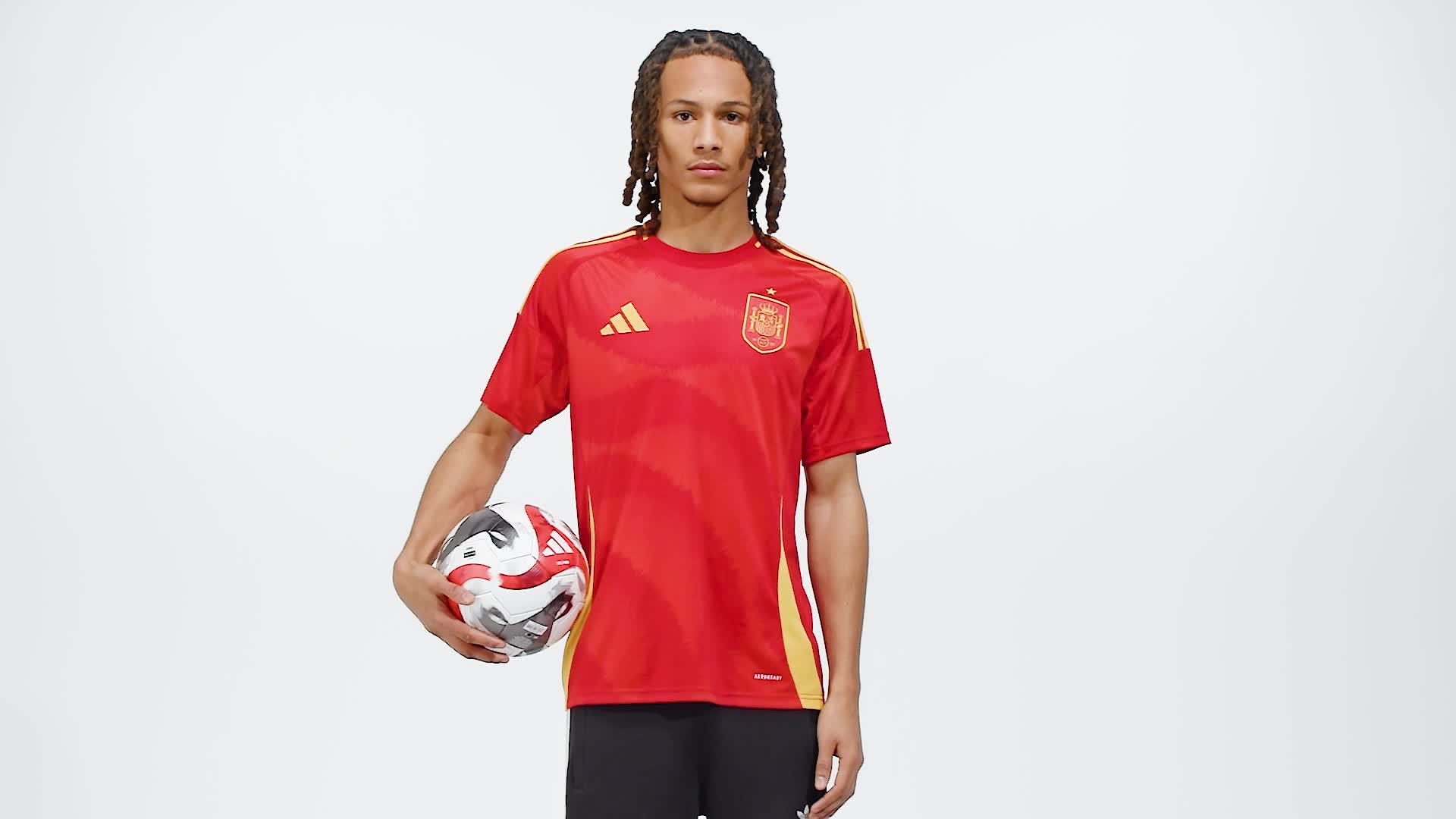 adidas Spain 24 Home Jersey - Red | Men's Soccer | adidas US