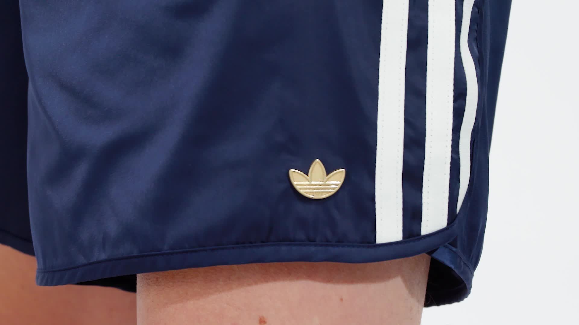 【adidas】Original サテン スプリンター ショーツ GR ※送関込 adidas Originals サテン スプリント ショート パンツ 送関込