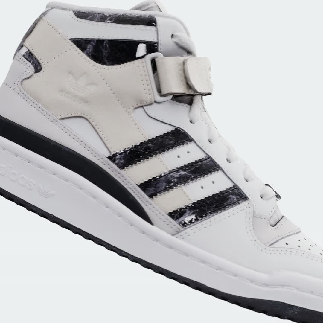 Adidas Forum Mid スニーカー | ホワイト | FARFETCH JP
