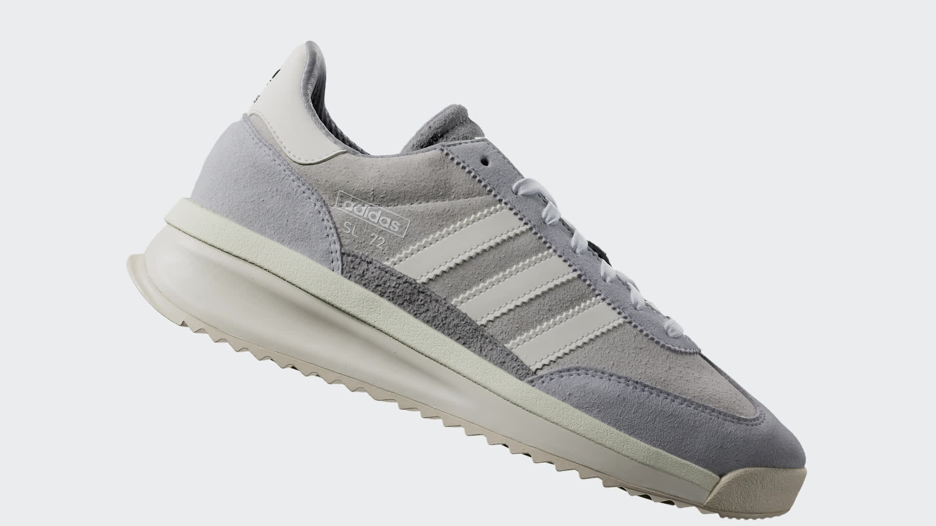 スニーカー adidas SL 72 RTN Gray IH5558 Adidas SL 72 RTN Suede 'Grey/White' - IH5558 Expeditedship