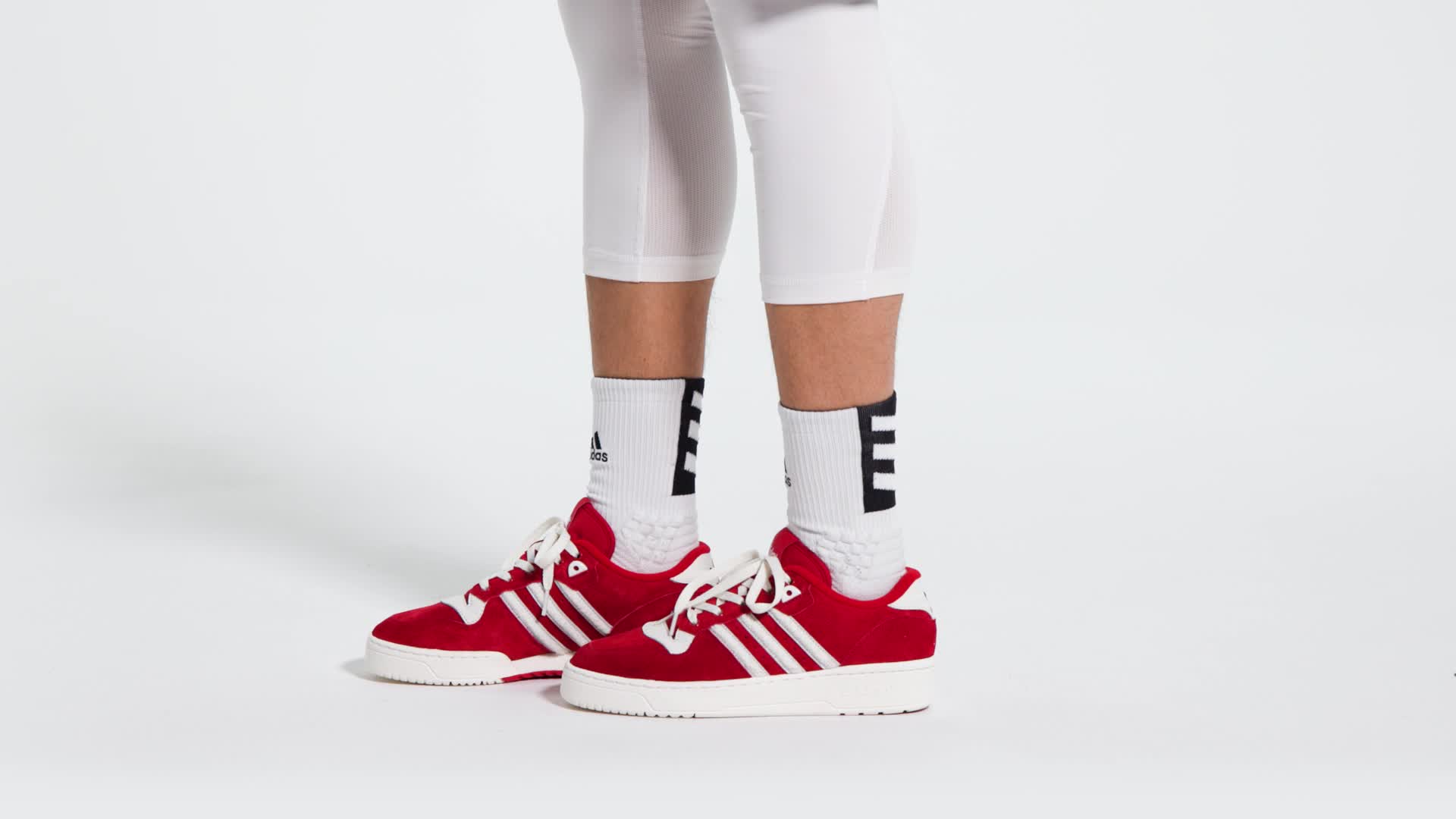 Nebraska Cornhuskers Adidas Basketball Shoe Men's White/Red New 12.5 9
