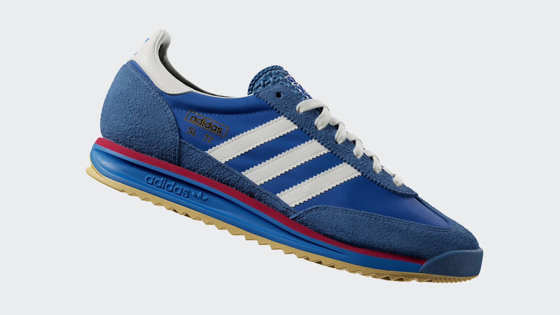 adidas Men's Lifestyle SL 72 RS Shoes - Blue | Free Shipping with 