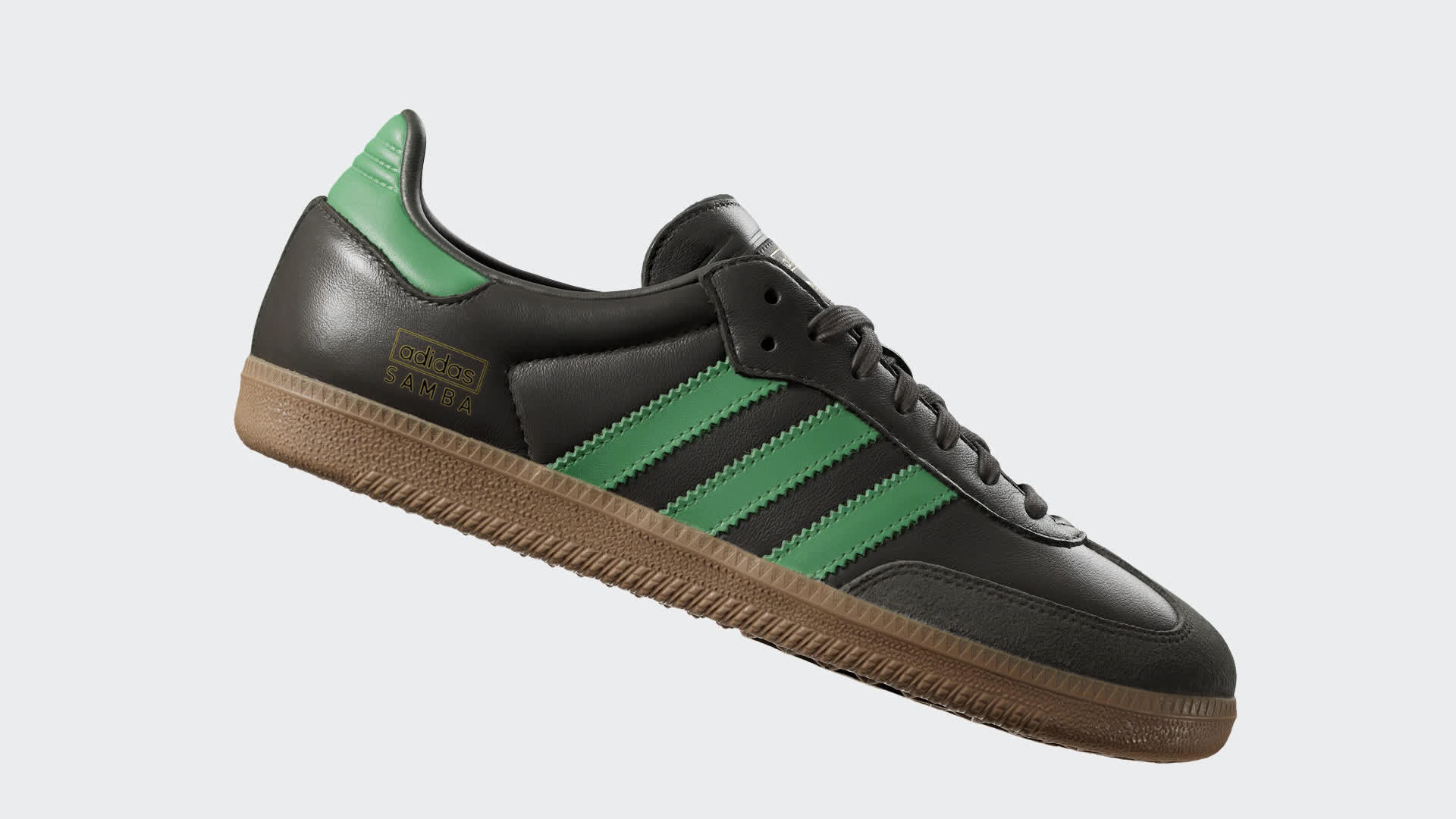 Adidas negras y verdes online