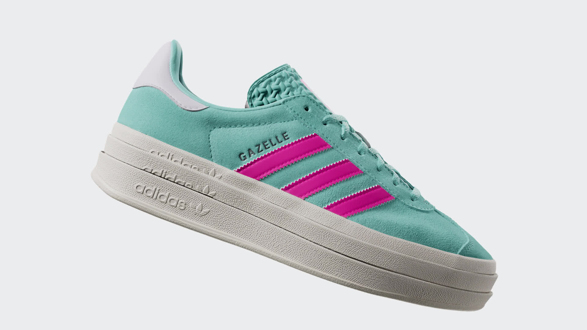 Adidas gazelle mujer turquesa best sale