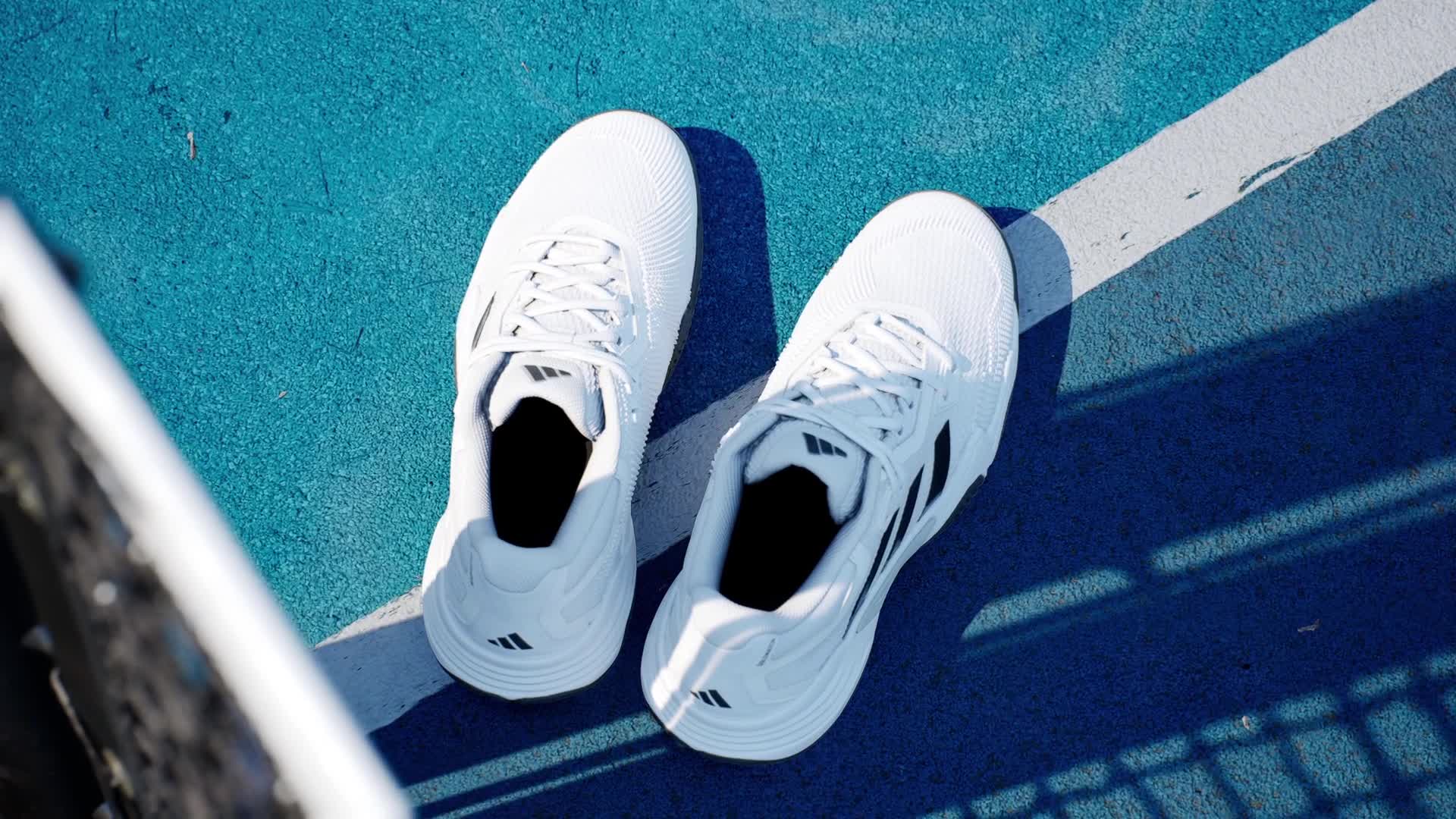 adidas Solematch Control 2 Tennis Sneakers - White | Free