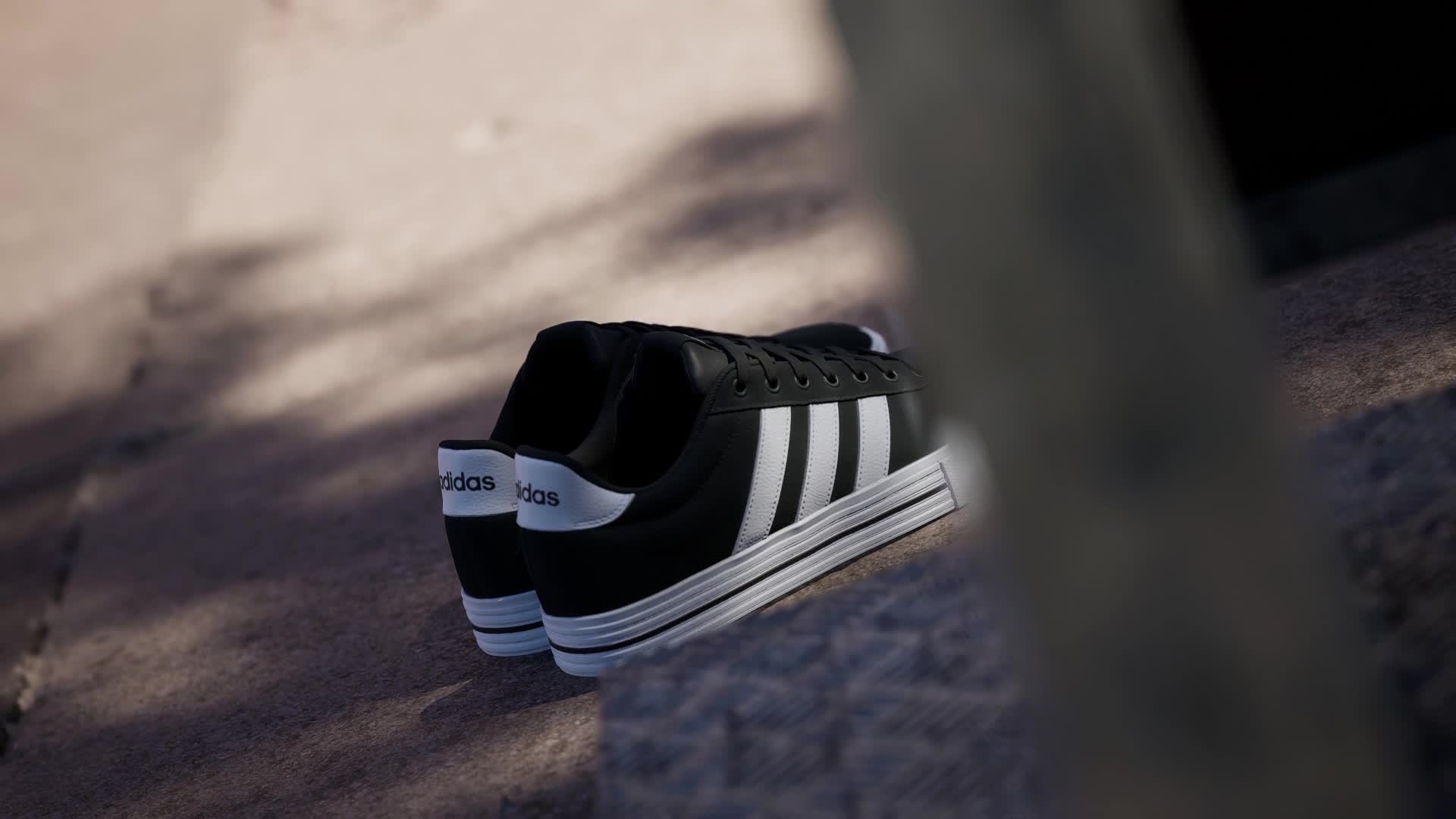 adidas Daily 4.0 Sneakers - Black | Free Shipping with