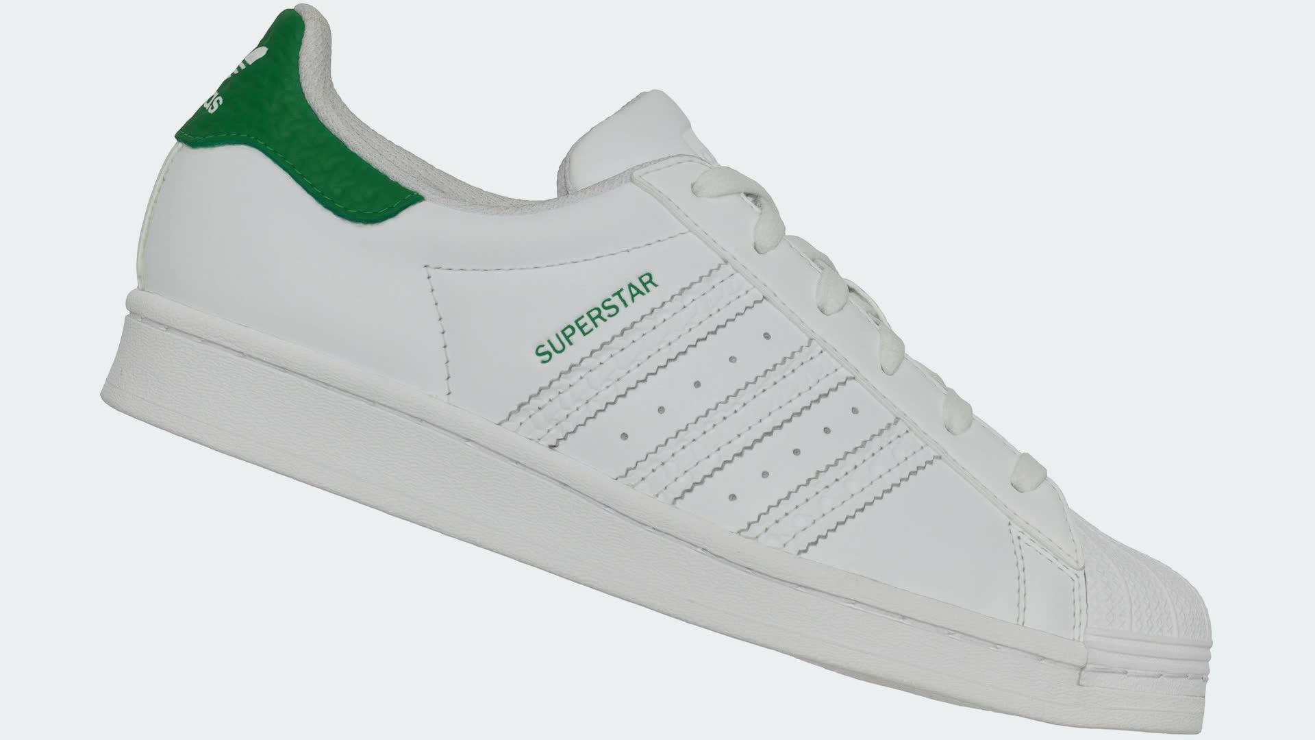 Superstar adidas cheap bianche e verdi