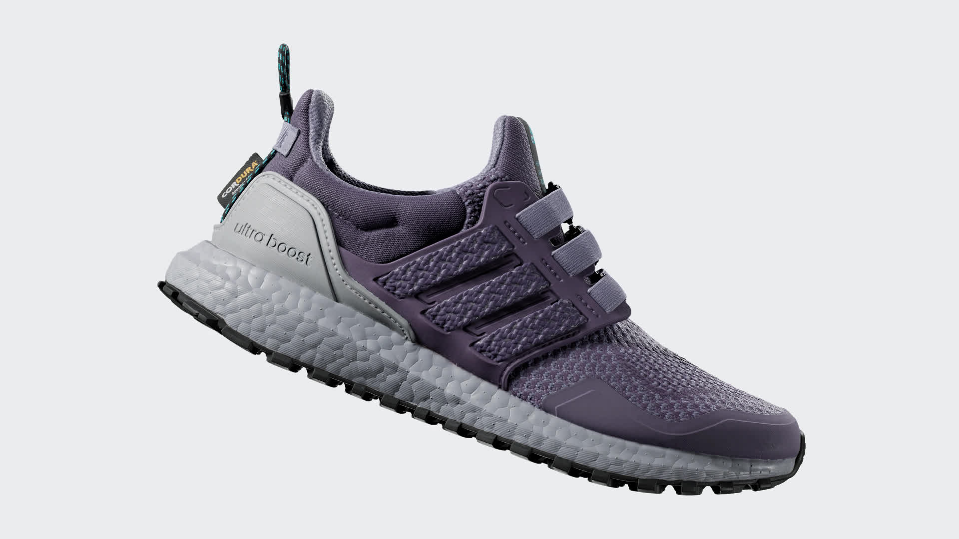 Adidas ultra boost grey trace purple hotsell