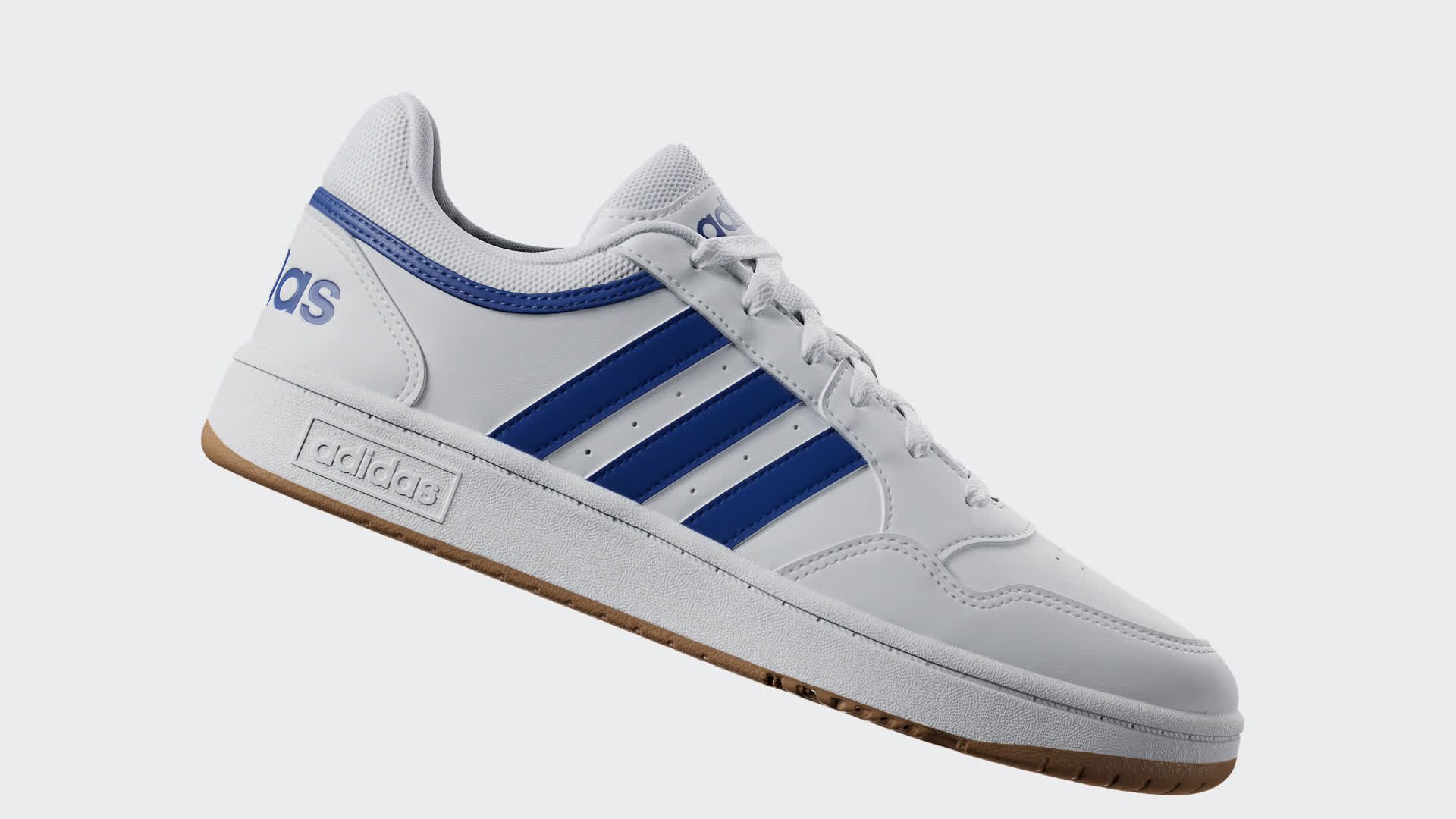 adidas Hoops 3.0 Low Classic Vintage Shoes - White | Men's 