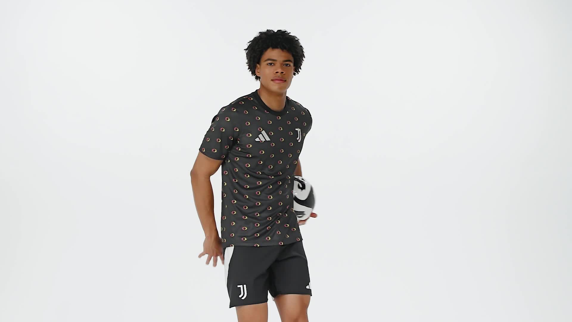 adidas Juventus Pre-Match Jersey - Black | Free Shipping adidas Juventus Pre-Match Jersey - Black | Free Shipping